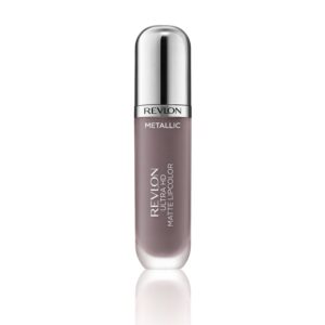 Revlon Ultra HD Metallic Matte Liquid Lipcolor, Liquid Lipstick, Luster, 0.2 Fl Oz (Pack of 1)