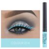BestLand 12 Colors Matte Liquid Eyeliner Set Rainbow Colorful Neon Eyeliner Pencil Pigmented Waterproof Smudgeproof Long Lasting Gel Eye Liner Christmas Makeup Gift Kit for Women (Set A)