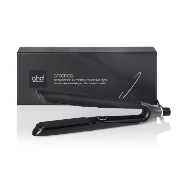 ghd Chronos & Chronos Max Stylers ― 1" and 2" Professional Flat Iron Hair Straighteners Last 24hrs | 85% More Shine, 2X Less Frizz, No Heat Damage