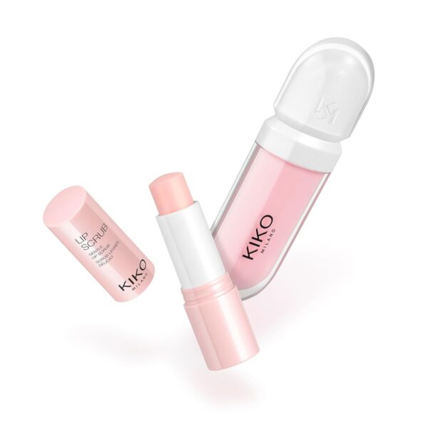 KIKO Milano Perfect Lips Caring Set | 1 Lip Scrub And 1 Lip Cream