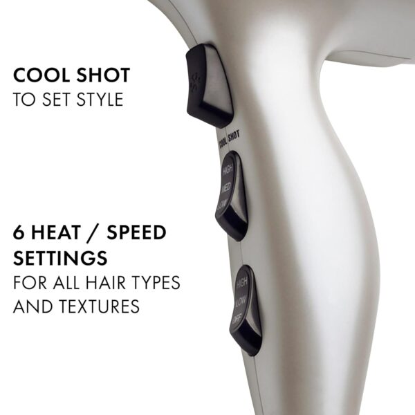 Hot Tools Pro Artist 2400 Turbo Ceramic + Ionic Hair Dryer | Fast Dry, Lightweight