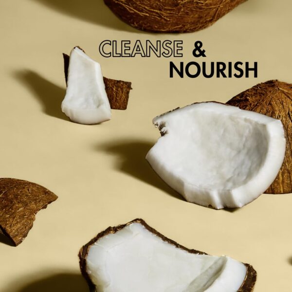 SheaMoisture Daily Hydration Shampoo 100% Virgin Coconut Oil for All Hair Types Sulfate-Free 13 oz