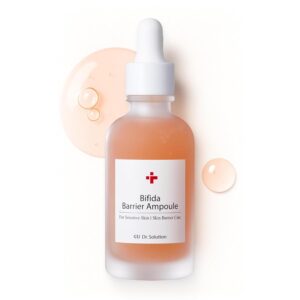 Bifida Barrier Ampoule, Mild and Moisturizing Korean Skin Care Face Serum Ampoule with Ceramide NP and Hyaluronic Acid for Hydration and Skin Elasticity, 50ml (1.69 Fl. Oz.)