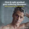 Just for Men Control GX Grey Reducing Shampoo for Lighter Shades of Hair, Blonde to Medium Brown, Gradual Hair Color with Keratin, 4 Fl Oz - Pack of 3 (Packaging May Vary)