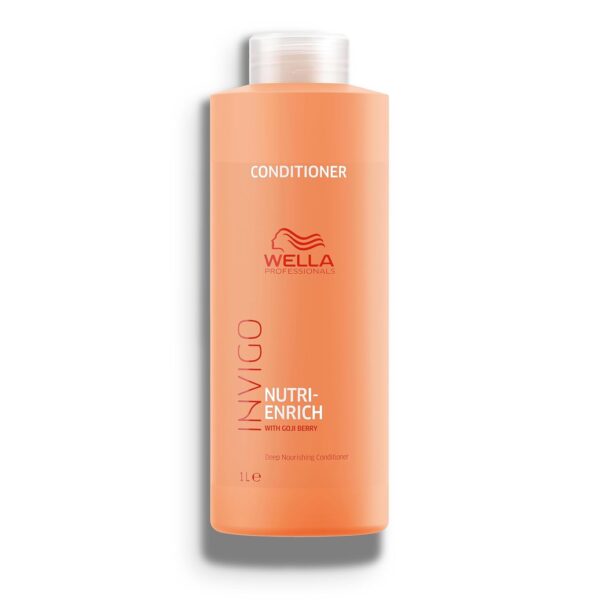Wella Professionals Invigo Nutri-Enrich Deep Nourishing Conditioner | For Dry or Stressed Hair | Formulated with Goji Berry
