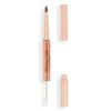 Revolution, Fluffy Brow Filter Duo, 2-in-1 Eyebrow Pencil & Gel, Enhances & Shapes Brows, Vegan & Cruelty Free, Medium Brown, 1 piece