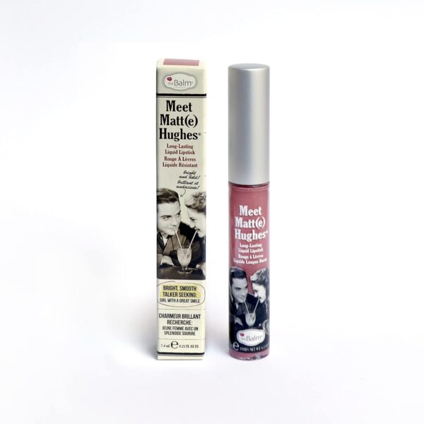 the Balm Meet Matte Hughes Long Lasting Liquid Lipstick - Genuine for Women - 0.25 oz Lip Gloss