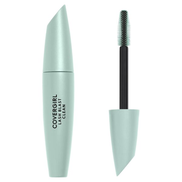 CoverGirl Lash Blast Clean Volume Mascara, Vegan Formula, Volumizing, Smudge-Proof, Cruelty Free, Black Brown, 1 Count