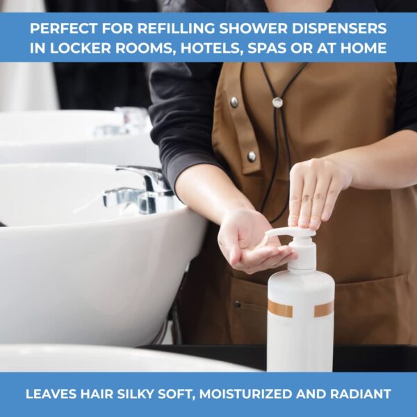 Ginger Lily Farms Salon Formula 100% Pure Morocco Argan Oil Conditioner for All Hair Types, 100% Vegan & Cruelty-Free, 1 Gallon, 128 Fl Oz (Pack of 1) Refill