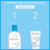 Bioderma Hydrabio Face Cream, Gel Cream Moisturizer, Provides Radiance, Lightweight Face Moisturizer for Normal to Combination Sensitive Skin, 1.33 Fl Oz (Pack of 1)
