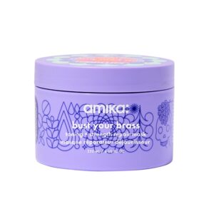 amika bust your brass toning + strength repair mask