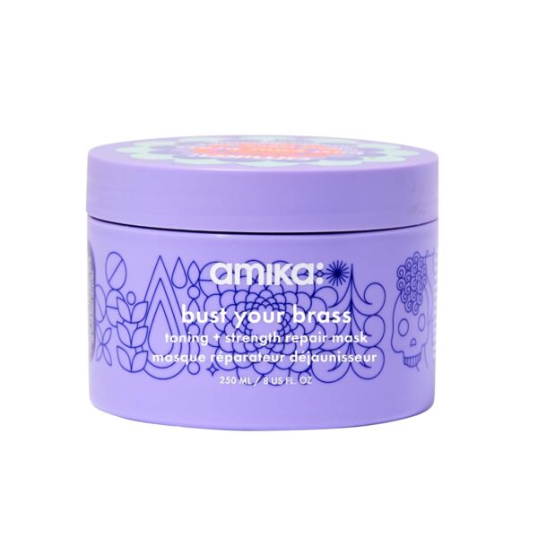 amika bust your brass toning + strength repair mask