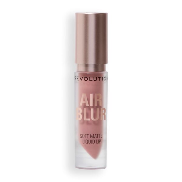 Revolution, Air Blur Matte Liquid Lipstick, Long-Lasting Lip Color, Face Makeup, Vegan & Cruelty-Free, Chauffeur Nude, 0.11 fl oz