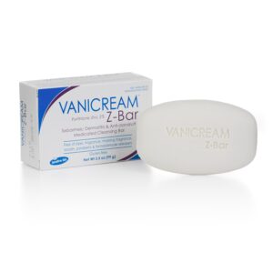 Vanicream Z-Bar, Seborrheic Dermatitis & Anti-dandruff Medicated Cleansing Bar, 2% Pyrithione Zinc Z-Bar Helps Relieve Itching, Redness and Flaking, 3.5 OZ