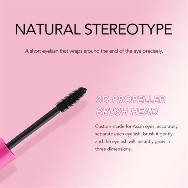 Lime Bushy Brow Gel (Black Brown) Volumizing Long Lasting & Strong Hold That Tints Tames & Texture Eyebrow Mascara Gel Vegan 12ML Mascara for (A, One Size)