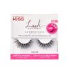 KISS Lash Couture LuXtensions Collection False Eyelashes, Flat Lash Technology, Super Slim Lash Band, Real Lash Extension Fibers, Reusable, Style ‘Royal Silk’, 10mm,1 Pair Strip Lashes