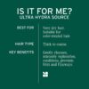 Biolage Ultra Hydra Source Deep Treatment Mask - Intense Hydration, For Very Dry Hair, with Micro-dosed with Cupuaçu Butter & Salicylic Acid, Vegan & Paraben-Free