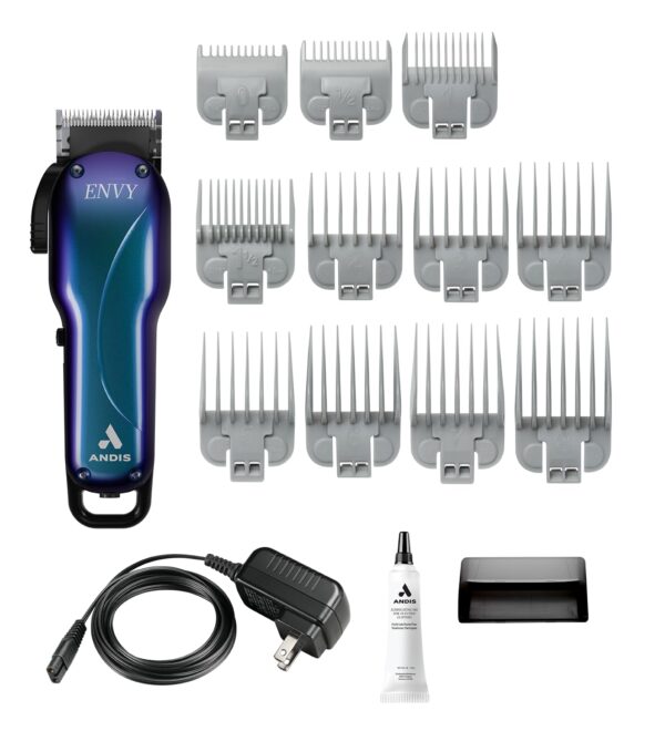 Andis Limited Edition Galaxy Envy Li Cordless Clipper - Rechargeable Hair Clipper & Trimmer - Adjustable Blade Clipper, Close Cutting Zero Gapped