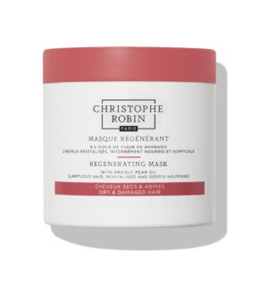 Christophe Robin Regenerating Mask with Prickly Pear Seed Oil for Dry, Damaged and Chemically Treated Hair 8.4 fl. oz