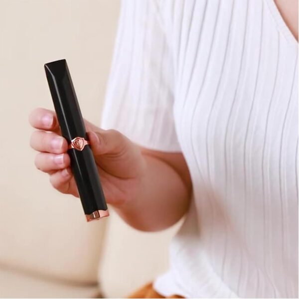 Gettoreach Electric Eyelash Curler, Heated Eyelash Curler, USB Rechargeable Lash Curlers Comb for Women, 3 Temperature & Long-Lasting (Black)