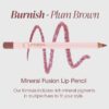Mineral Fusion Lip Liner Pencil, Burnish 0.04 Ounce
