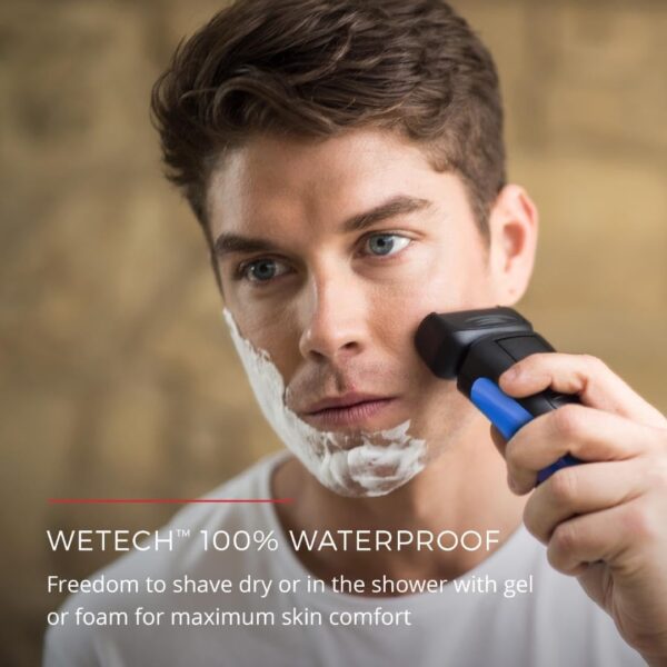 Remington Comfort Series Foil Shaver for Men, Electric Shaver, Pop-up Trimmer, Blue, PF7400E