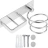 Hair Dryer Holders, Hair Dryer Holder, Spiral Shelf Tool Organizer Wall Mount, Space-Saving Aluminum Alloy Blow Stand for Dressing Table Bathroom