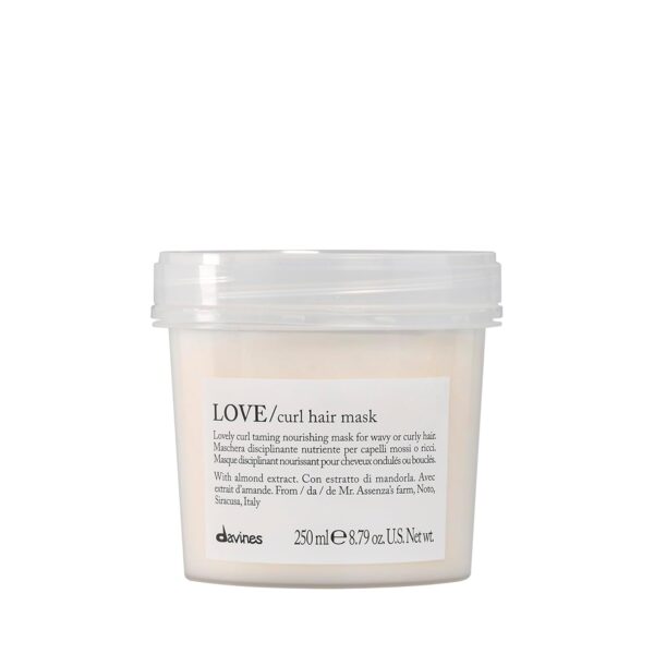 Davines LOVE Curl Mask | For Nourished and Workable Curls | Hydrate and Soften