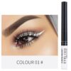 BestLand 12 Colors Matte Liquid Eyeliner Set Rainbow Colorful Neon Eyeliner Pencil Pigmented Waterproof Smudgeproof Long Lasting Gel Eye Liner Christmas Makeup Gift Kit for Women (Set A)