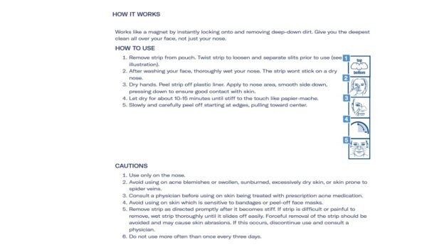 Bioré Original Blackhead Remover Strips, Deep Cleansing Nose Strips With Instant Pore Unclogging, Features C-Bond Technology, Oil-Free, Non-Comedogenic Use, 14 Count