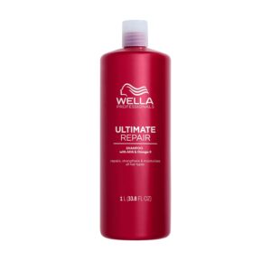 Wella Professionals ULTIMATE REPAIR Shampoo for Damaged Hair | Repairs, Strengthens, & Moisturizes with AHA & Omega-9 | For All Hair Types