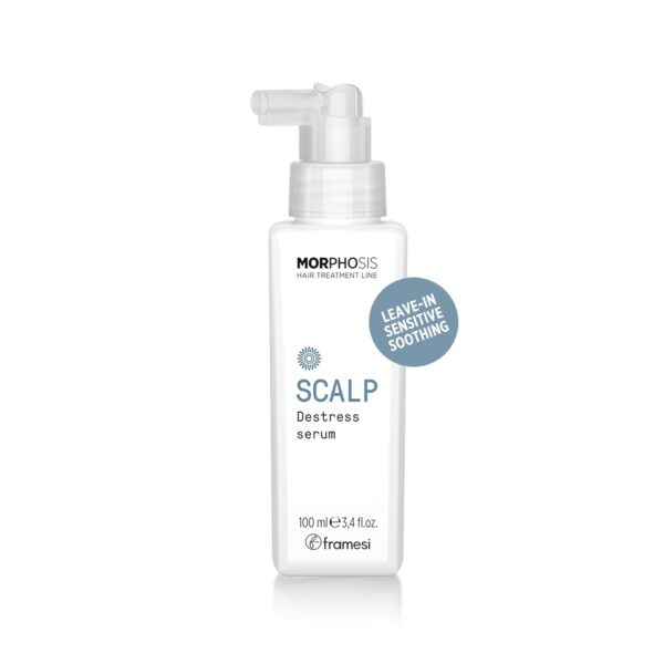 FRAMESI Morphosis Scalp Destress Serum, 3.4 fl oz, Soothing Leave In Scalp Treatment for Sensitive Scalps