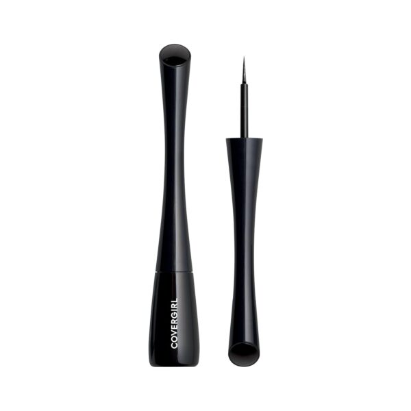 COVERGIRL Get In Line Liquid Eyeliner, Black Vinyl, 0.08 Fl oz