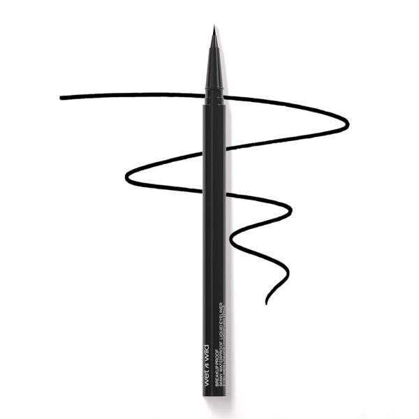 wet n wild Breakup Proof Liquid Eyeliner Bundle - Ultra-Fine Brush, Waterproof, 16-Hour Wear, Cruelty-Free & Vegan