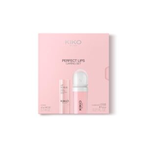 KIKO Milano Perfect Lips Caring Set | 1 Lip Scrub And 1 Lip Cream