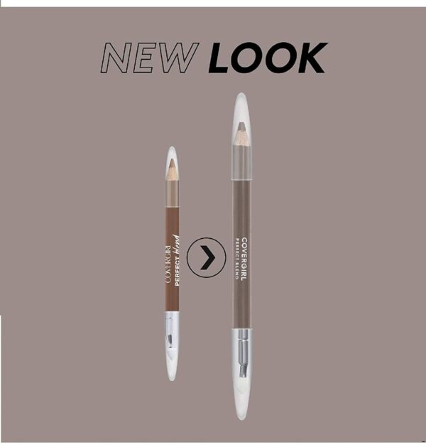 COVERGIRL Perfect Blend Eyeliner Pencil, Charcoal 105, 0.03 Fl Oz, 2 Count