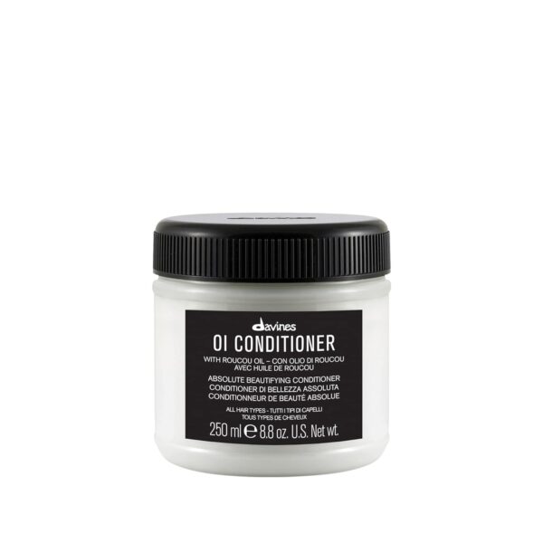 Davines OI Conditioner, Smoothing Conditioner For Normal Hair And All Hair Types, Softens And Restores Chemically Treated Hair
