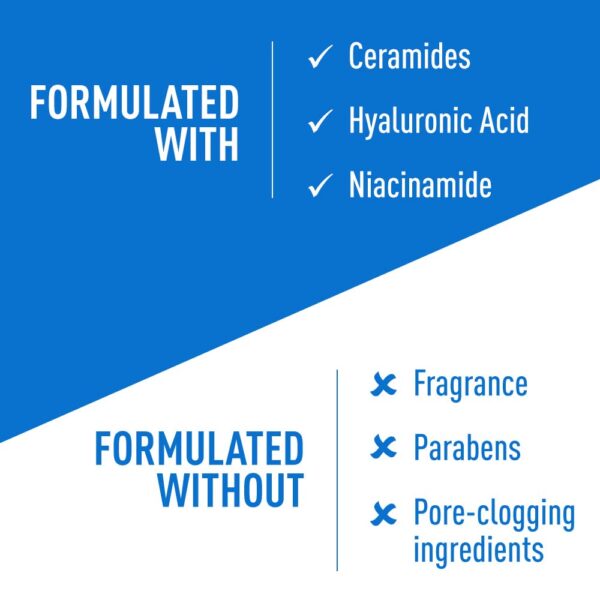 CeraVe Hydrating Cleanser Bar, Soap-Free Body and Facial Cleanser with 5% Moisturizing Cream, Fragrance-Free, 3-Pack, 4.5 Ounce Each