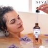 SIVA Lavender Essential Oil - 4 Fl Oz – Natural Lavender Oil - for Diffuser, Face, Skin Care, Aromatherapy, Hair Care, Scalp and Body Massage - with Dropper