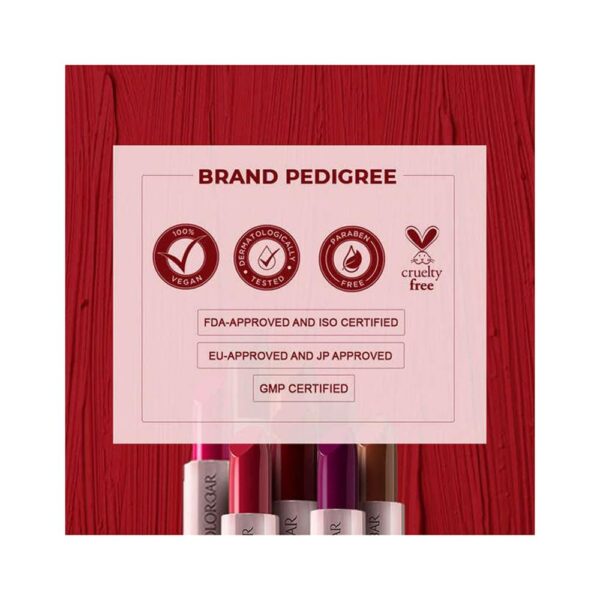 Take Me As I Am Vegan Matte Lipstick - Long Lasting Lipstick - Enriched with Vitamin E and Tea Tree Oil - 002 Mischievous Wine - 0.14 oz