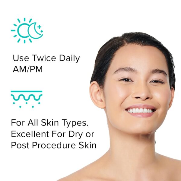 ClarityRx Daily Dose of Water Hyaluronic Acid Serum for Face, Daily Anti Aging Hydrating Serum Treatment for Dry, Dull Skin, Natural & Plant Based