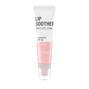 Neutrogena MoistureShine Lip Soother Gloss with SPF 20 Sun Protection, High Gloss Tinted Lip Moisturizer with Hydrating Glycerin and Soothing Cucumber for Dry Lips, Gleam 40, .35 oz