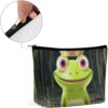Makeup Bag for Women Cosmetic Bags Crown Frog Travel Toiletry Bag Cute Zipper Make Up Bags Large Capacity Makeup Case Organizer Portable Makeup Pouch for Travelling Gift