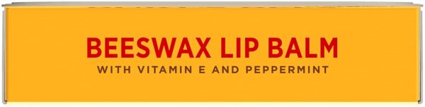 Beeswax Lip Balm Pack by Burts Bees for Unisex - 4 x 0.15 oz Lip Balm