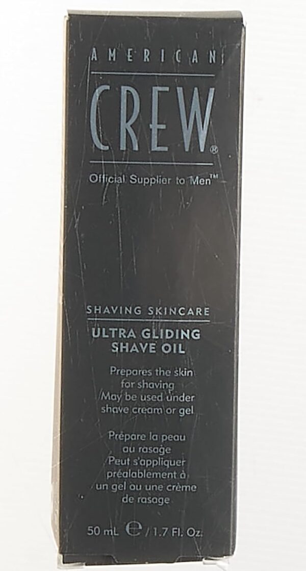American Crew Shave Cream Oil, Ultra Gliding Shave Oil, 1.7 Fl Oz