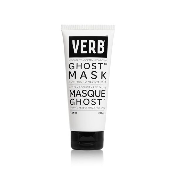 VERB Ghost Hair Mask - Vegan Deep Conditioning Hair Treatment – Repair Hair Mask for Damaged Hair – Intense Hydration Mask with Moringa Oil Defrizzes and Promotes Shine, 6.3 fl oz