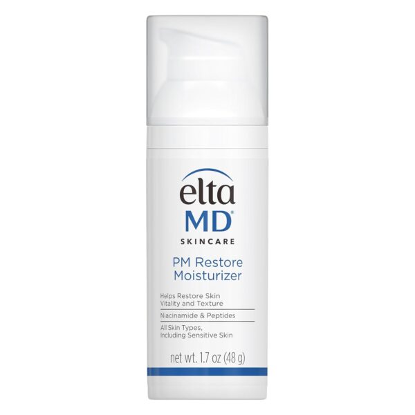 EltaMD PM Restore Face Moisturizer, Night Moisturizer for Face, Restores Skin Elasticity and Vitality Overnight, Safe For All Skin Types