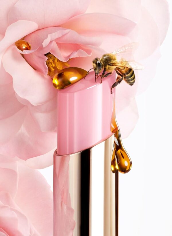 Guerlain Kiss Kiss Bee Glow Colour Reviving Lip Balm #458 Pop Rose Glow, 0.11 Ounce