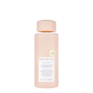 Kristin Ess Deep Clean Clarifying Shampoo for Oily Hair & Build Up | Detox Purifying + Cleansing Oily Hair Treatment - Sulfate Free + Vegan - Product for Thick, Curly + Color Treated Hair