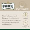Proraso Pre-Shave Conditioning Cream for Men, Refreshing and Toning with Menthol and Eucalyptus Oil, 3.6 oz